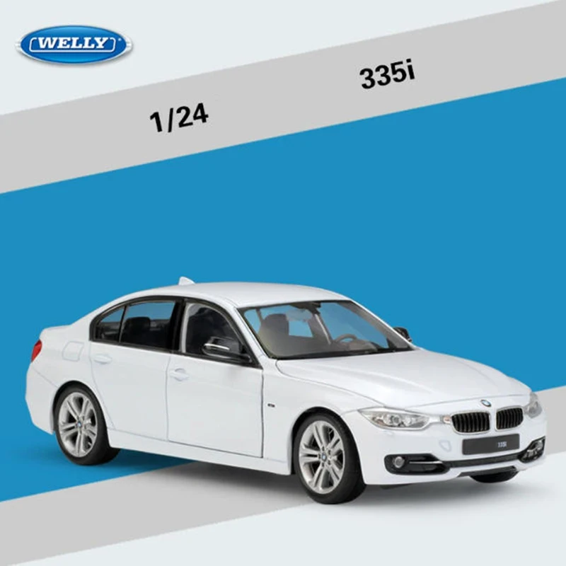 WELLY 1:24 Scale BMW 335i Sedan Model 7 WELLY 1:24 Scale BMW 335i Sedan Model - Image 7