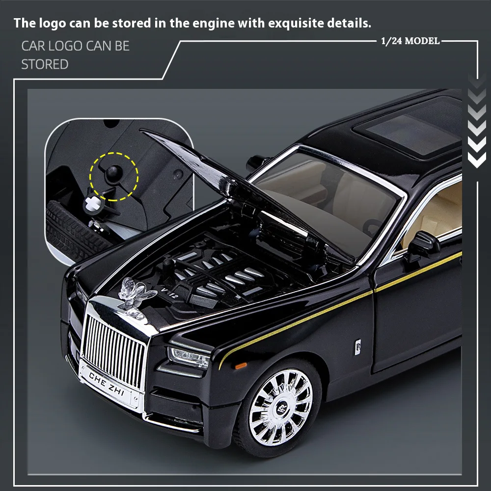 Luxury Business Car Alloy Model Decoration 2 Luxury Business Car Alloy Model Decoration - Image 2