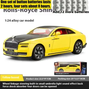 Rolls Royce Spectre 1:24 Diecast Model Car 30 S823397e5051f4c3e823470033eaa8fceN