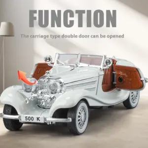 1:32 Scale Classic Car Model in White 14 S835578937bc0409ca90ec32a1b438987x 1