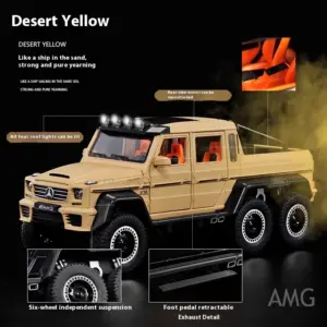 Mercedes Benz AMG G63 6X6 Diecast Model 1:20 13 S85d0f127f2cb40deb5b0b8eb206f69d8Z