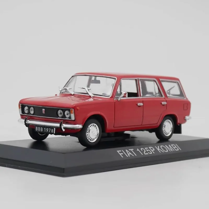 125P Kombi Diecast Model 1:43 Vibrant Red 2 125P Kombi Diecast Model 1:43 Vibrant Red - Image 2