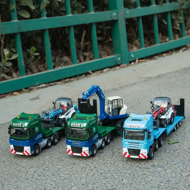 1:50 Scale Truck and Excavator Model Set 4 1:50 Scale Truck and Excavator Model Set - Image 4