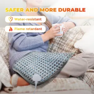 Electric Heating Pad Blanket with Adjustable Heat 10 S8710de0d956f495082c652f6b0d35891y