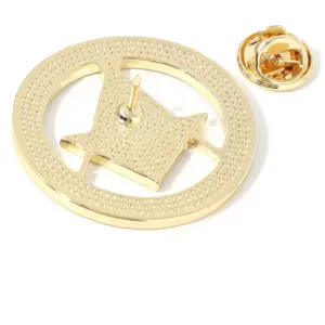 Freemason Lapel Pin in Black and Gold 11 S87b19f21e2414aa0b10aff34d492c64b5