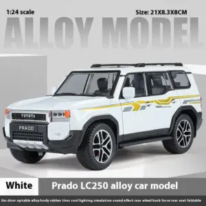 1:24 Diecast 2025 Toyota PRADO Land Cruiser 27 S87de7f74498d4a9fb6922cc337f7c63e2