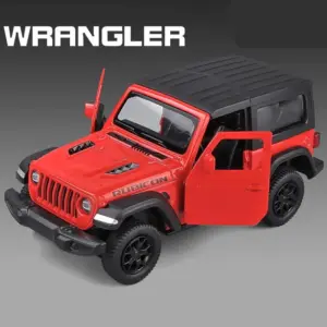1:36 Scale Jeep Wrangler Rubicon Diecast Model 24 S8890bd91ee284e9f9cf652400d865d3eT