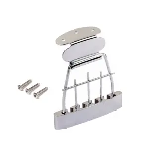 Four String Tailpiece Bridge for Guitars 10 S889953dd0c254cd1856dfe65769224a5u