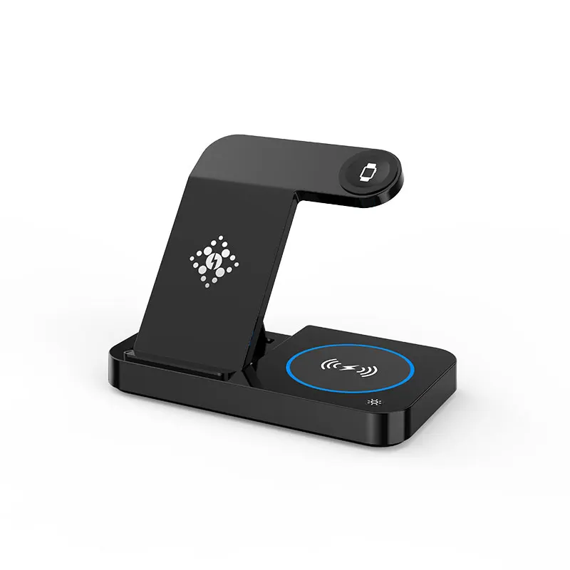 Portable 3-in-1 Desktop Wireless Charger Station 7 Portable 3-in-1 Desktop Wireless Charger Station - Image 7