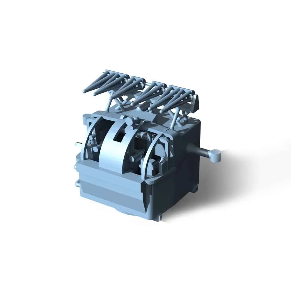 Yao's Studio LY005 3D Radar Model Kit 2 Yao's Studio LY005 3D Radar Model Kit - Image 2