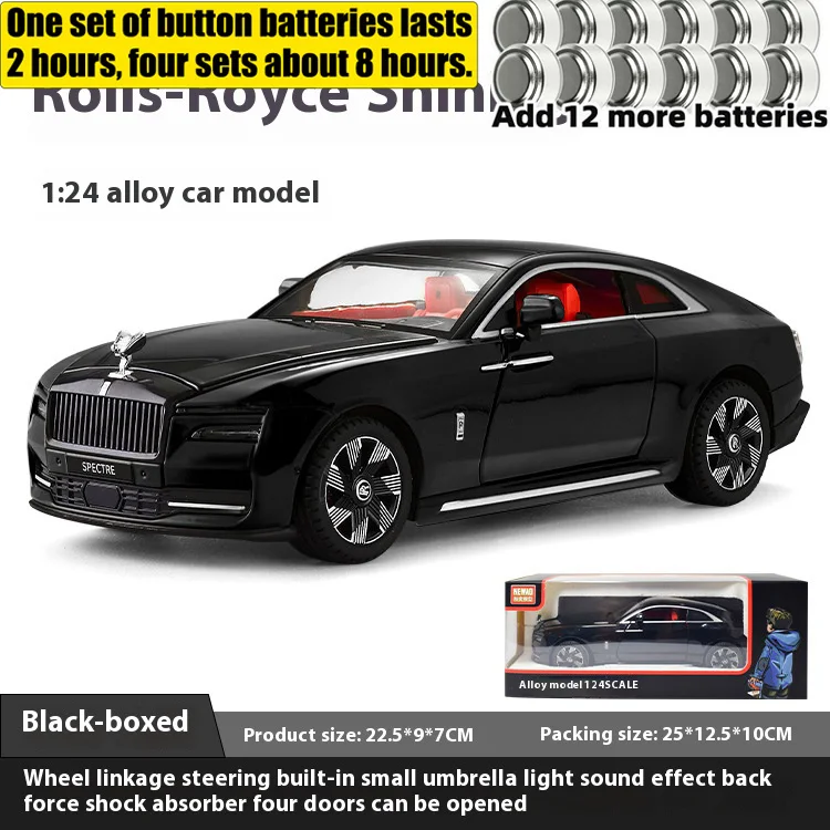 Rolls Royce Spectre 1:24 Diecast Model Car 12 Rolls Royce Spectre 1:24 Diecast Model Car - Image 12