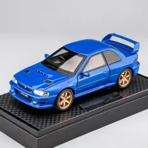 Blue Subaru Impreza WRX STI Diecast Model 1/32 31 S8bda471fb0c5448ab4588050ae342039s