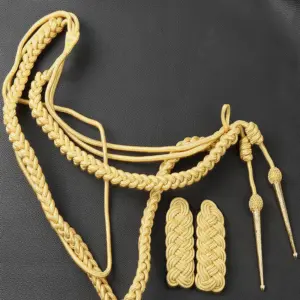 Golden Bullion Wire Military Epaulette Costume 17 S8beaa57c19d443a7995fb06ede967cdaQ