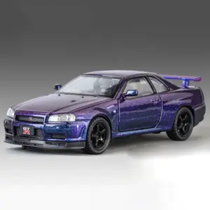 GTR R34 Skyline 1:32 Diecast Model Car 22 S8c08dd77f35f4413a1be48c88606c9e50