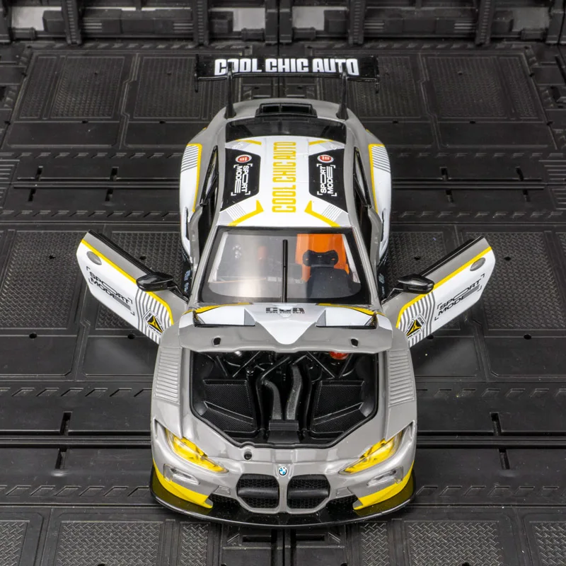 WELLY 1:24 BMW M4 GT3 Model with Sound and Light 2 WELLY 1:24 BMW M4 GT3 Model with Sound and Light - Image 2