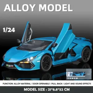 Diecast Metal Supercar Model in Blue 23 S8d248161997a4278bcd0b81ce1845393x