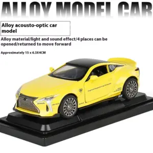 Diecast 1:32 Lexus LC500 Model with Lights 22 S8df67068c603409cabbc77844dc63eeaI