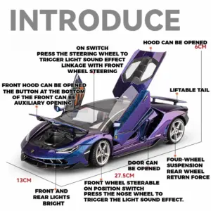 Centenario LP770-4 Diecast Model 1:18 Scale 16 S8e9655313afa4b4b8d4f9ba5829e0f81o