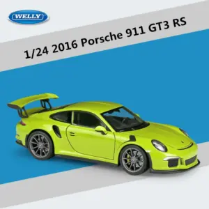 WELLY 1:24 Porsche 911 GT3 RS Diecast Model 18 S8f574fc2e9794c8f862eb8452968848f2