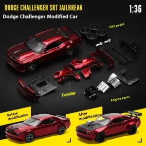 1:36 Scale Dodge Challenger SRT Jailbreak Model 16 S904d57e9eede47f7a0b5fb7ec66958e9y