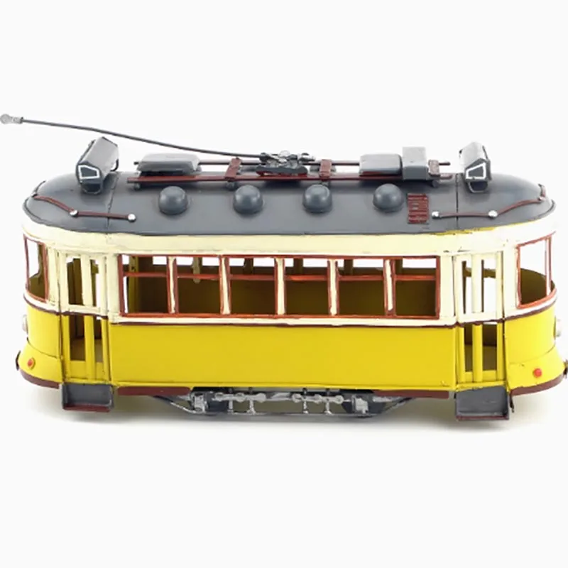 Handmade Lisbon Tram Model Decorative Piece 4 Handmade Lisbon Tram Model Decorative Piece - Image 4