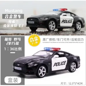 1:36 Scale Police Car Model Collection 31 S90b2e672876645fdb5375c37a2c7b417j