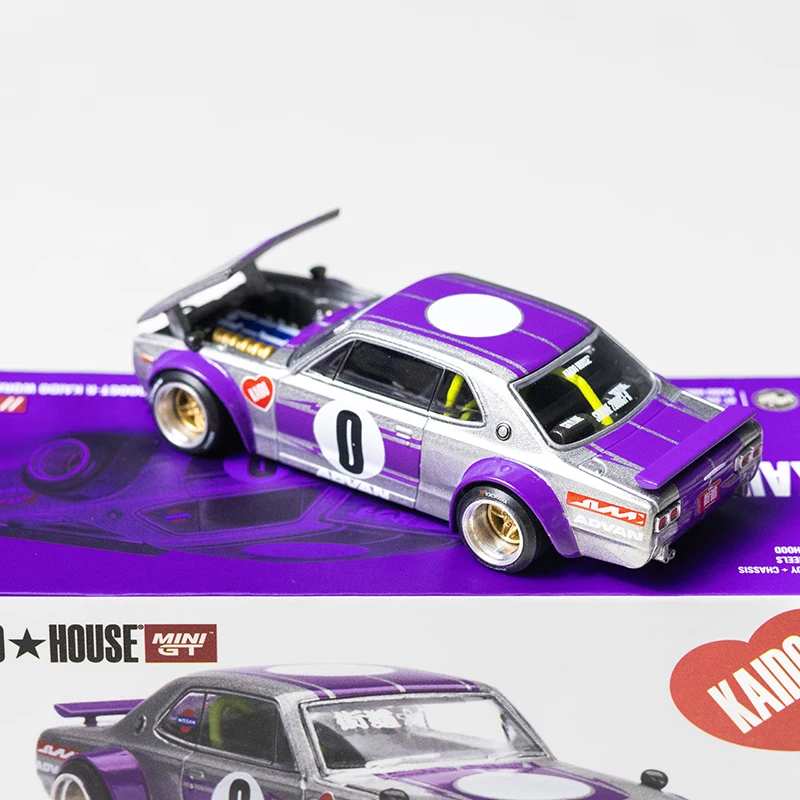 KAIDO MINIGT 1:64 KPGC10 Skyline Diecast Model 3 KAIDO MINIGT 1:64 KPGC10 Skyline Diecast Model - Image 3