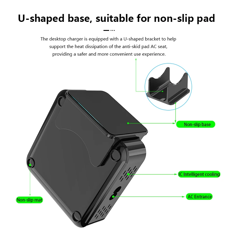 320W GaN Desktop Multi-Function Charging Station 4 320W GaN Desktop Multi-Function Charging Station - Image 4