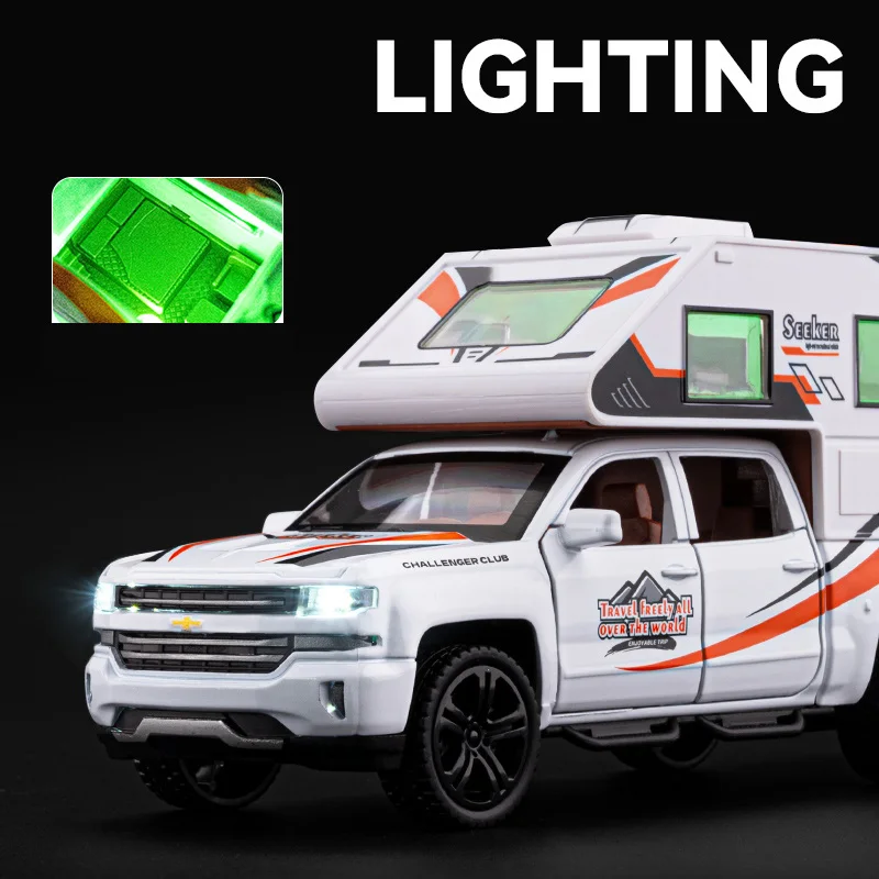 1:32 Scale Diecast Silverado RV Model 5 1:32 Scale Diecast Silverado RV Model - Image 5
