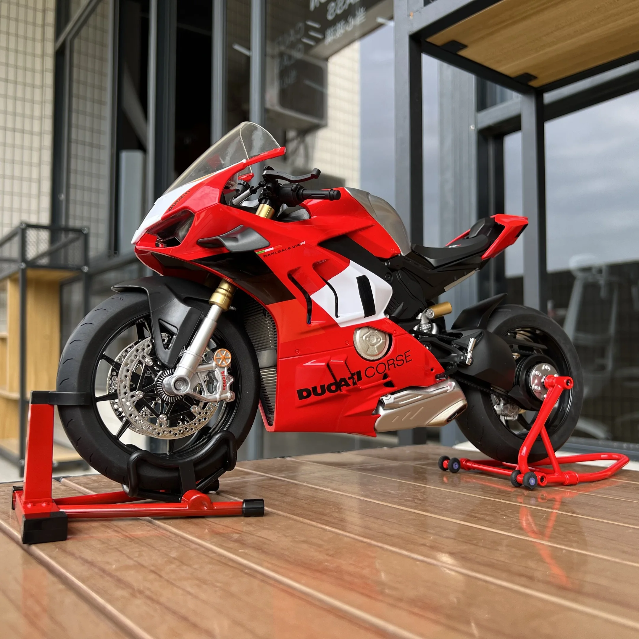 Ducati V4S Racing Motorcycle 1:6 Scale Model 2 Ducati V4S Racing Motorcycle 1:6 Scale Model - Image 2