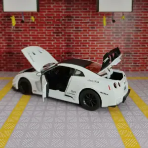 1:24 Diecast Nissan GTR Skyline Model Car 9 S93e41747532c4f6d99da307b21686c70w