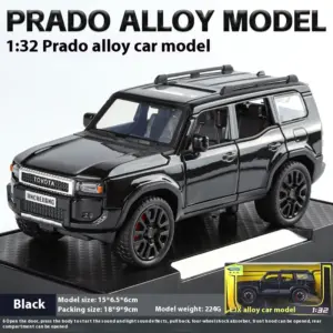 1:32 Scale Diecast Toyota Prado Land Cruiser 21 S948880addc9344328e2dfa923ee47fcfx