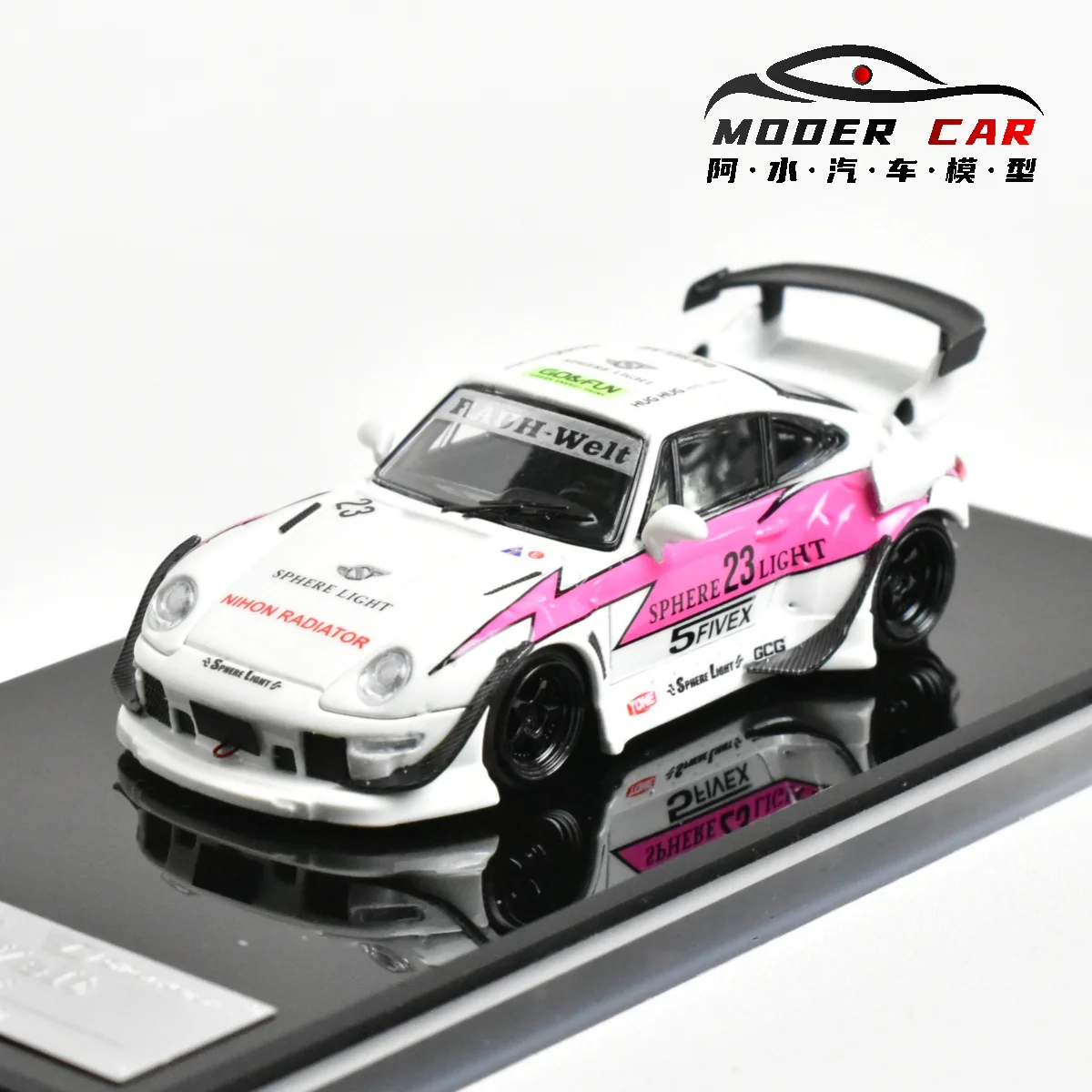 Street Weapon SW 1:64 RWB 993 Diecast Model Car 4 Street Weapon SW 1:64 RWB 993 Diecast Model Car - Image 4