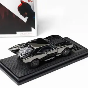 1:64 Scale Diecast Batmobile Model in Silver 9 S95782478bd43478aad0d2d013ba3aba1E