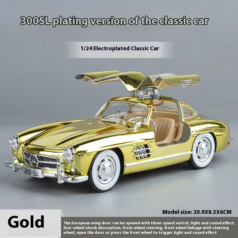 Mercedes-Benz 300SL 1:24 Diecast Model Car 21 Mercedes-Benz 300SL 1:24 Diecast Model Car - Image 21
