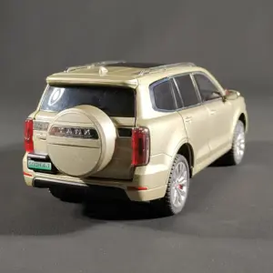 Stunning 1:24 Scale Gold SUV Tank Model 17 S9838a38599314c23aff9c1f500921d4bg
