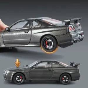 Nissan GTR R34 Skyline 1:24 Diecast Model 13 S99d1d26f420042ecb8a9aa66e8c0e6ceO