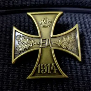 Retro Germany Brunswick Cross Brooch Pin 6 S99d88c7afe1643f2aedfea94c3ec5417S