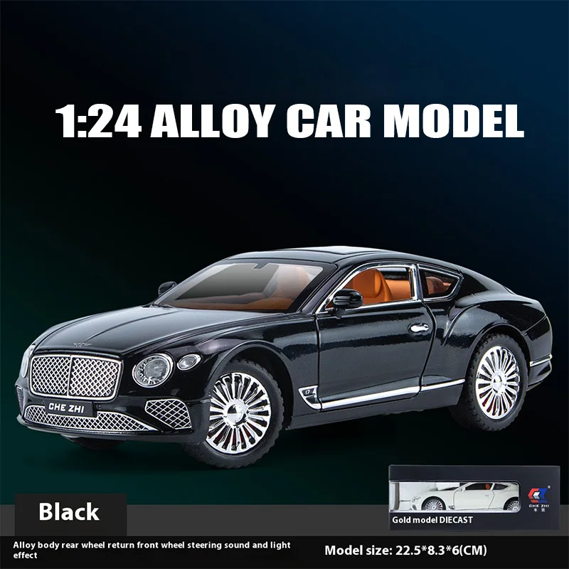 Continental GT 1:24 Scale Alloy Model Car 7 Continental GT 1:24 Scale Alloy Model Car - Image 7