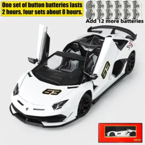 1:18 Lamborghini Aventador SVJ63 Diecast Model 36 S9bbbfb4386984800abefcdb85d5dfa86C