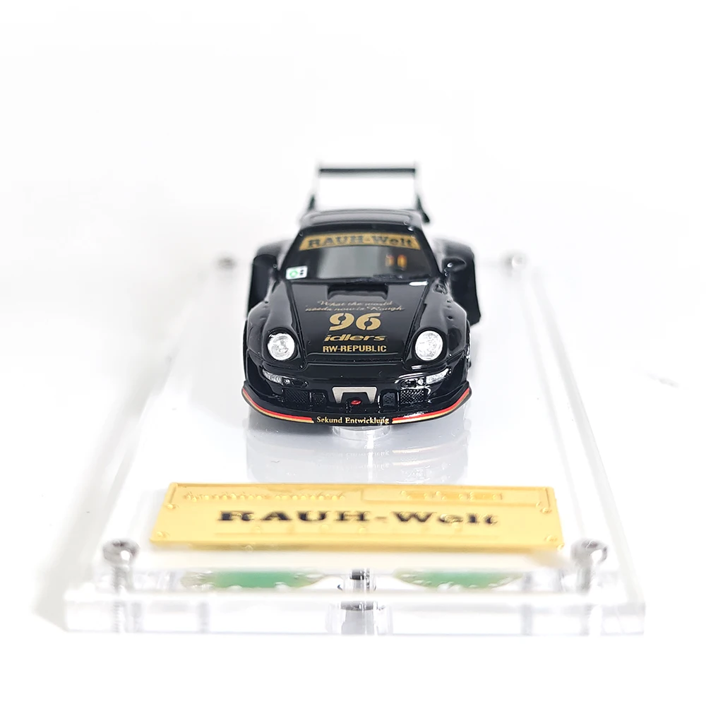 Black and Gold 1:64 Scale Diecast Car Model 4 Black and Gold 1:64 Scale Diecast Car Model - Image 4