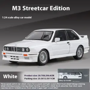 M3 Alloy Model Car 1:24 Scale Black 16 S9ccc9f3fdbcf4fe5bca3ab8c5426e8b7P