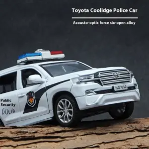 1:32 Scale Toyota Cruiser Police Diecast Model 13 S9f326742b6fb4eb7b135d609d63c15901