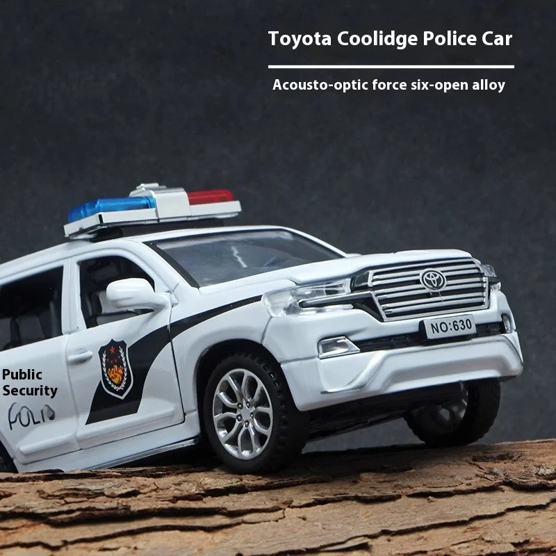 1:32 Scale Toyota Cruiser Police Diecast Model 2 1:32 Scale Toyota Cruiser Police Diecast Model - Image 2