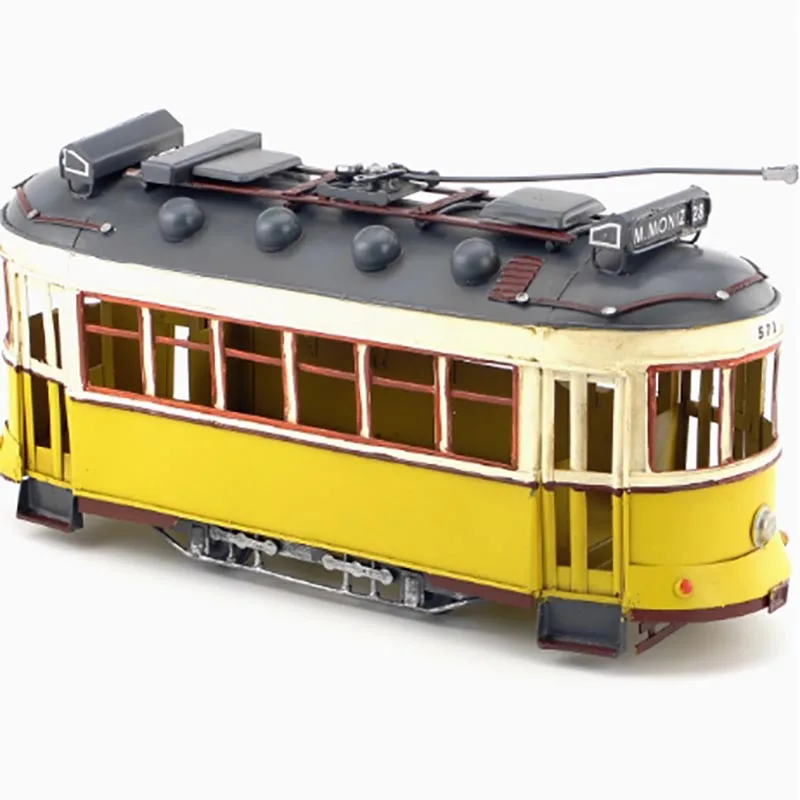 Handmade Lisbon Tram Model Decorative Piece 2 Handmade Lisbon Tram Model Decorative Piece - Image 2