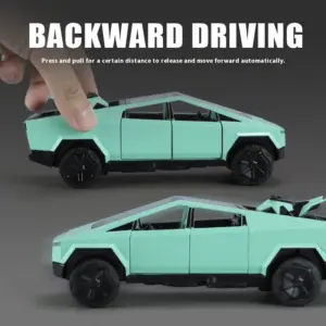 1:32 Scale Die-Cast Cybertruck Model with ATV 16 Sa01d66bdbb3146e288591e23ffa8f920d