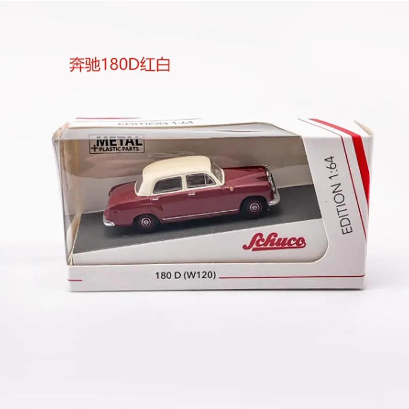 Diecast Classic Car Model 1:64 Vintage Red 6 Diecast Classic Car Model 1:64 Vintage Red - Image 6