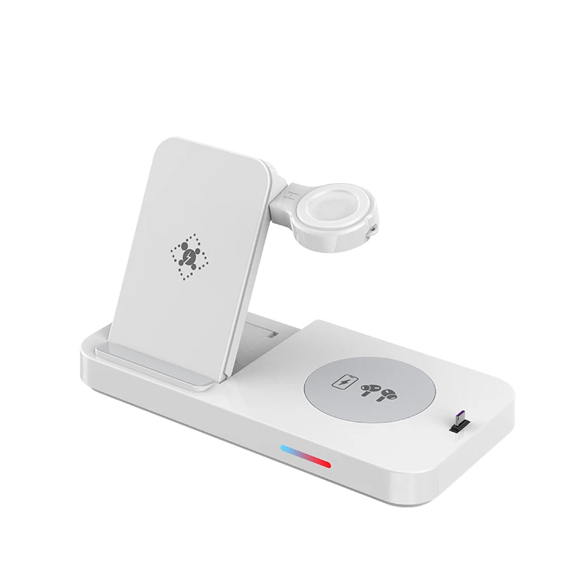 4-in-1 Wireless Charger for Phones, Headphones, Watches 6 4-in-1 Wireless Charger for Phones, Headphones, Watches - Image 6