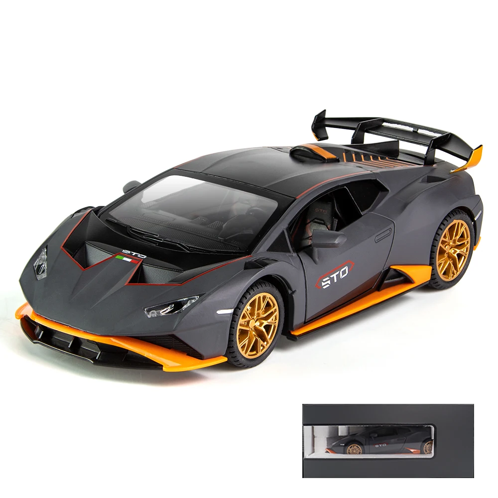 1:24 Scale Lamborghini Huracan STO Diecast Model 15 1:24 Scale Lamborghini Huracan STO Diecast Model - Image 15