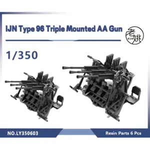 IJN Type 96 Triple Mounted AA Gun Model Kit 17 Sa22aa5601c4846d9baff3655981cdb12j